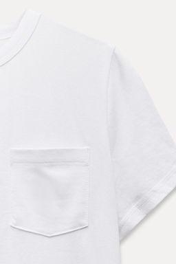 T-SHIRT WITH POCKET - Zara фото 11