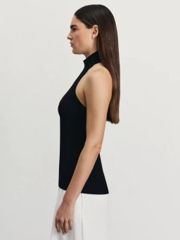 Топ халтер с люрексной нитью / Zarina  фото 4