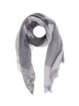 Палантин классической расцветки с бахромой