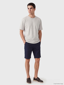 Slim Fit Gabardin Erkek ?ort - Waikiki фото 2