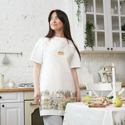 Фартук Этель Кроличья ферма 60х70см, 100% хл, саржа 190 г/м2  фото 3