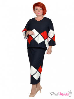 Туника Модель №1720 размеры 44-84 - Plusmoda фото 13