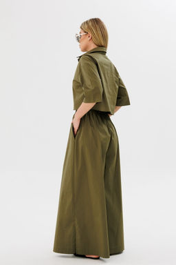 Рубашка AmberA 1088х хаки  фото 4