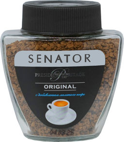 SENATOR. Original 85 гр. стекл.банка