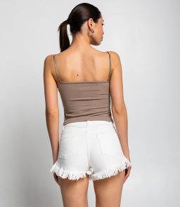 Топ #КТ68019, бежево-серый - Dommod фото 3