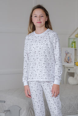 Пижама детская из кулирки пенье на манжетах Дрёма овечки - Амадэль фото 7