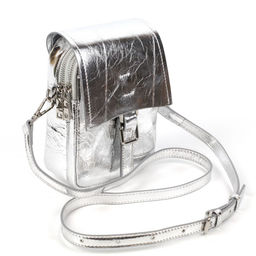 Женская кожаная овальная сумка через плечо 0116-19 - Cidirro фото 2