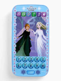 Телефон музыкальный детский «Холодное сердце», звук, батарейки, Disney