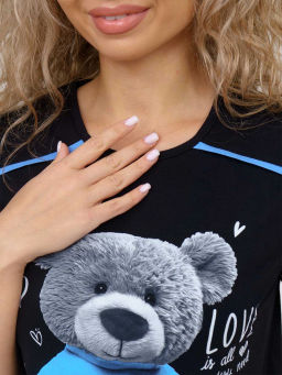 Костюм женский, цвет синий