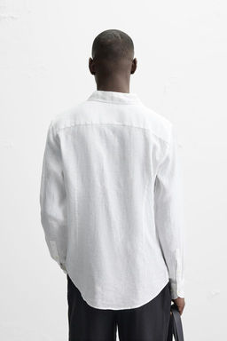 100% LINEN SHIRT - Zara фото 19