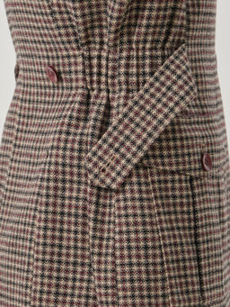 Жакет в мелкую клетку - Marchello marchellini фото 8