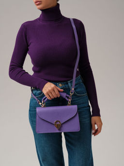 Сумка Azaro 30693 фиолетовый цветок