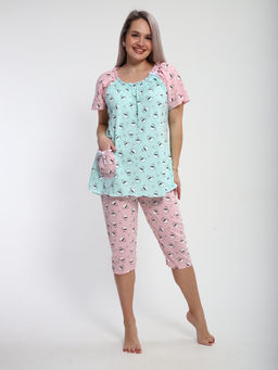 М43 Пижама Мальвина (ментол)