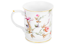 Кружка 400 мл 12*8,5*10 см Певчие птички NEW BONE CHINA - Elan gallery фото 7