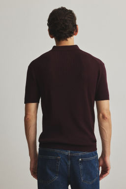 Polo con media cremallera Slim Fit - H&m фото 7