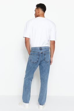 TRENDYOL MAN Mavi Relax Fit Jeans Kot Pantolon TMNSS22JE0227 - Trendyolmilla фото 5