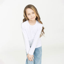 Джемпер детский белый