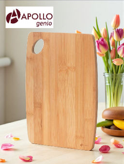 Доска разделочная бамбуковая APOLLO "Disco" 25*18*1 см