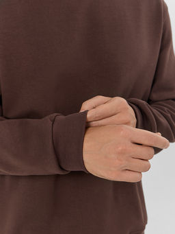 Свитшот мужской коричневый - Mark formelle фото 5