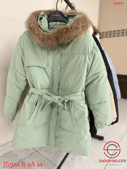 женская зимняя куртка с капюшоном - Bruno фото 3