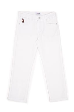U. S. Polo Assn Белые брюки из плотной ткани для мальчика - U.s. polo assn фото 2