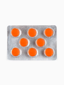 Цена за 2 шт. Леденцы новогодние Веселого нового года, со вкусом апельсина, 16 г - Фабрика счастья фото 2