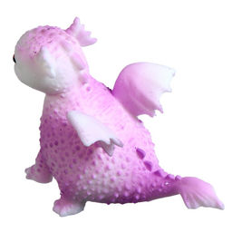 Цена за 11 шт. Мялка «Дракоша» с пастой, цвета МИКС