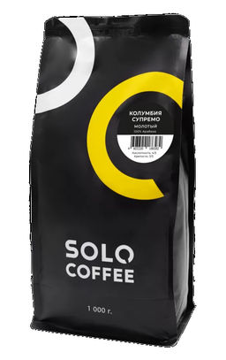 Кофе в зернах Solo Coffee Колумбия Супремо (100% арабика), свежеобжаренный  фото 3