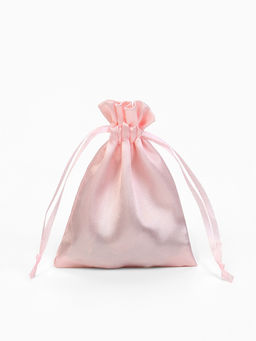 Набор мешочков подарочных, атласные, 50 шт. 8×10 см, светло-розовый