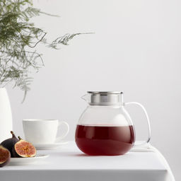 Чайник заварочный 1000мл, Volga жаропрочное стекло BY COLLECTION арт. 850-240