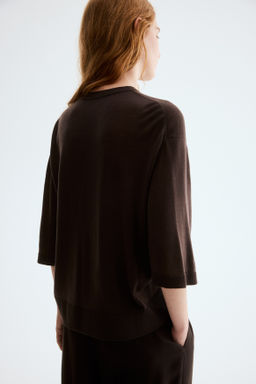 Camiseta de lana merino - H&m фото 6