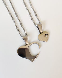 Подвеска парная Сердце