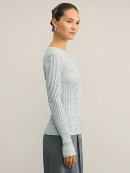 Вязаный лонгслив / Zarina  фото 4