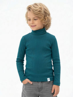 Водолазка 22-0015 зеленый