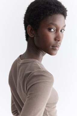 Camiseta de canale con modal - H&m фото 3