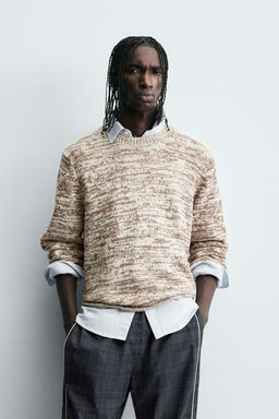 TWISTED YARN TEXTURED SWEATER - Zara фото 2