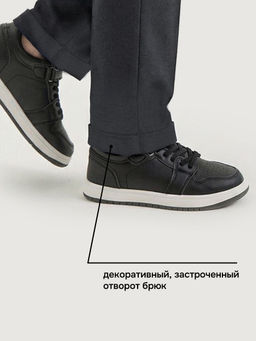Брюки 2ш73326 серый - Nikastyle фото 3