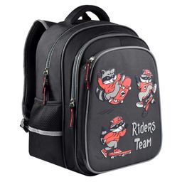 Рюкзак школьный арт.54121/ 16 ЕНОТЫ НА СКЕЙТАХ - Феникс+ фото 2