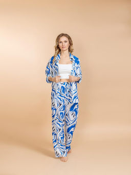 Брючный костюм (вискоза) №25-466-5 (Лето 2025)