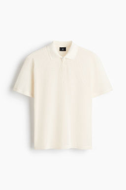 Polo en punto calado Regular Fit