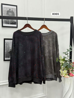 Свитшот #КТ8065, чёрный - Dommod фото 10