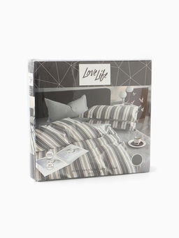 КПБ LoveLife евро Полоса200х217см,225х240см,50х70см-2шт,100%хл.сатин,125г/м?  фото 5