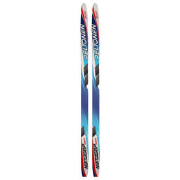 Лыжи пластиковые, 120 см, с насечкой, цвета МИКС