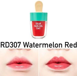 Etude House Dear Darling Water Gel Tint Watermelon Red Увлажняющий гелевый тинт для губ  фото 2