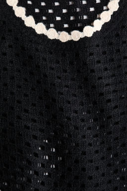 Crochet-look hole-knit top - H&m фото 6