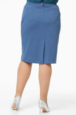 Юбка Luxury Moda 1265 голубая