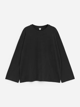 Camiseta de manga larga relaxed fit - H&m фото 5