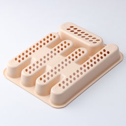 Лоток для столовых приборов в ящик, 5 секций, 33×26 см, пластик, МИКС