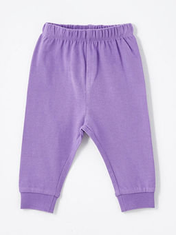 Beli Lastikli Basic K?z Bebek Pijama Alt