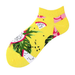 Короткие носки р. 37-44 Summer Питахайя - Krumpy фото 4